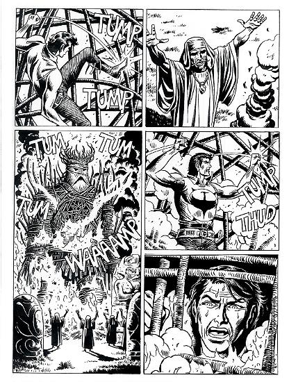Zagor 2019 - disegno realizzato dagli Esposito Bros.