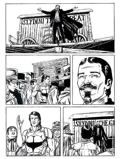 Zagor 2019 - disegno realizzato da Fabrizio Russo
