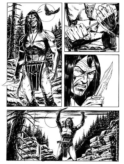 Zagor 2019 - disegno realizzato da Joevito Nuccio