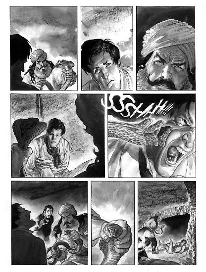 Anteprima Le Storie 2019 - tavola di Dante Spada, sceneggiatura di Paolo Morales