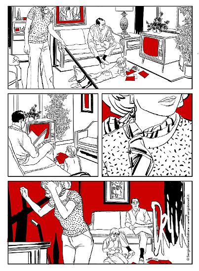 Anteprima Dylan Dog 2019 - tavola di Giorgio Pontrelli