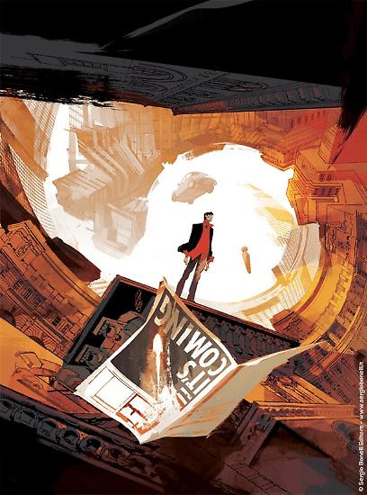 The final version of the cover for Dylan Dog 392.