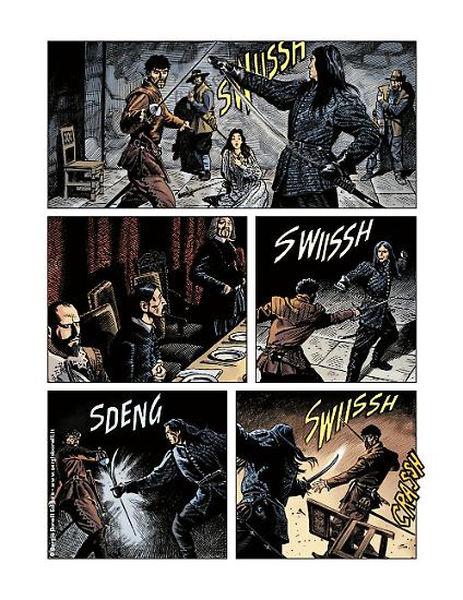 Dampyr 2020 - Art by Majo, colors by Matteo Vattani.