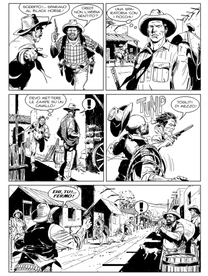 Tex 2020 - Art by Giuseppe Prisco.