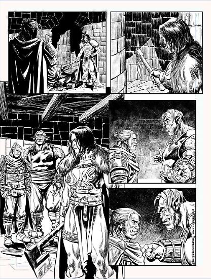 Dragonero 2020 Preview - Art by Luca Bonessi.