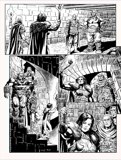 Dragonero 2020 Preview - Art by Luca Bonessi.