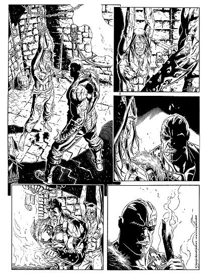 Dragonero 2020 Preview - Art by Alessandro Bignamini.