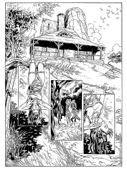 Dragonero 2020 Preview - Art by Alessandro Bignamini.