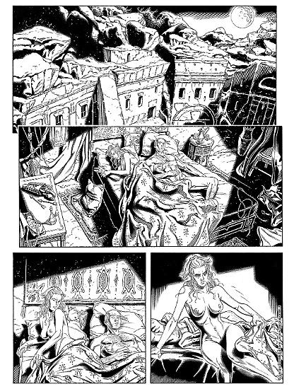 Dragonero 2020 Preview - Art by Alessandro Bignamini.