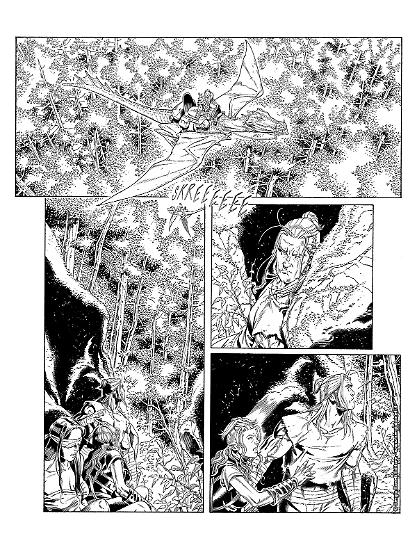 Dragonero 2020 Preview - Art by Alessandro Bignamini.