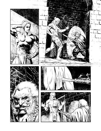 Dragonero 2020 Preview - Art by Riccardo Latina.