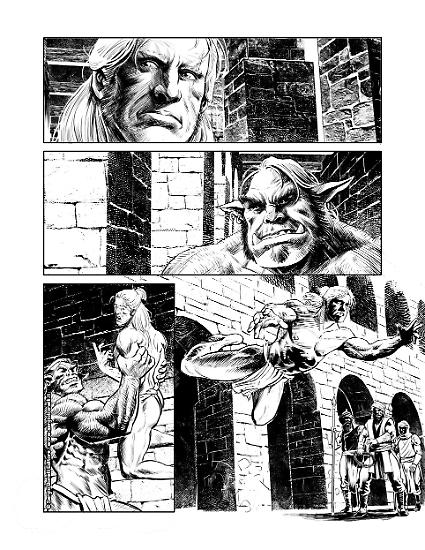 Dragonero 2020 Preview - Art by Riccardo Latina.