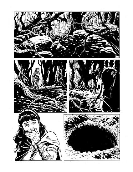 Dragonero 2020 Preview - Art by Giuseppe De Luca.