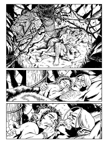 Dragonero 2020 Preview - Art by Fabrizio Galliccia.