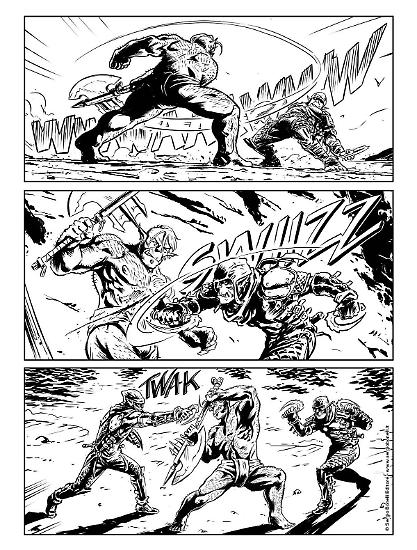 Dragonero 2020 Preview - Art by Fabrizio Galliccia.