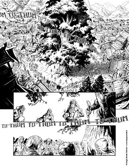 Dragonero 2020 Preview - Art by Antonella Platano.