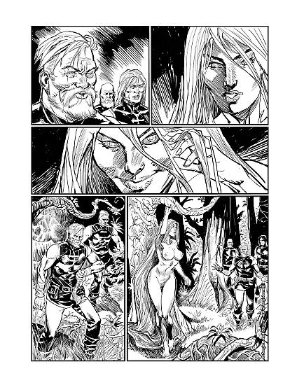 Dragonero 2020 Preview - Art by Alessandro Pastrovicchio.