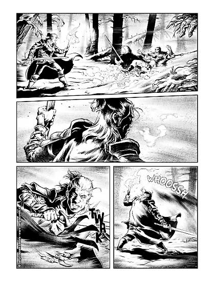 Dragonero 2020 Preview - Art by Fabio Babich.