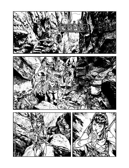Dragonero 2020 Preview - Art by Luca Malisan.