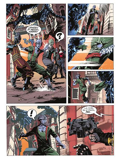 Odessa Preview 2020 - Art by Luciano Regazzoni, colors by Mariano De Biase.