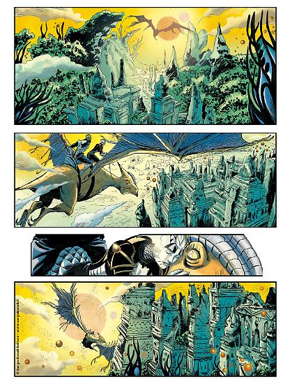 Odessa Preview 2020 - Art by Antonella Vicari, colors by Daria Cerchi.