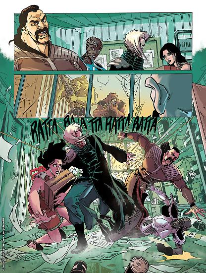 Odessa Preview 2020 - Art by Elisabetta Barletta, colors by Edoardo Arzani.
