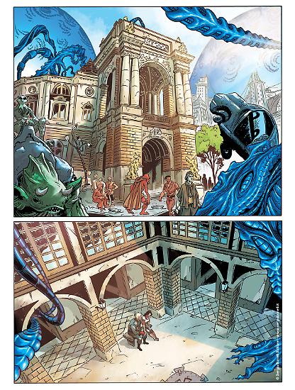 Odessa Preview 2020 - Art by Elisabetta Barletta, colors by Edoardo Arzani.