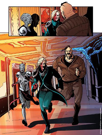 Odessa Preview 2020 - Art by Elena Cesana, colors by Virginia Chiabotti.