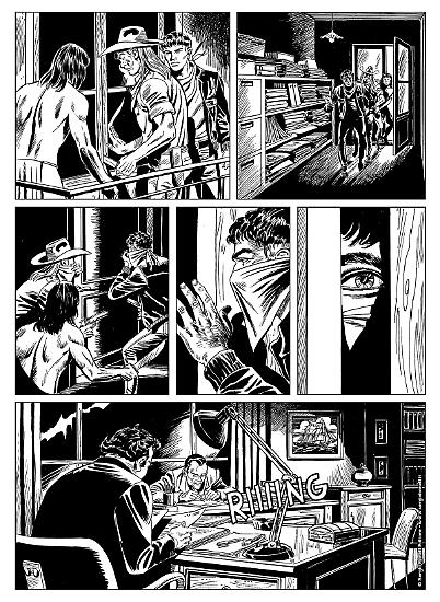 Mister No Preview 2020 - Art by Stefano Di Vitto.