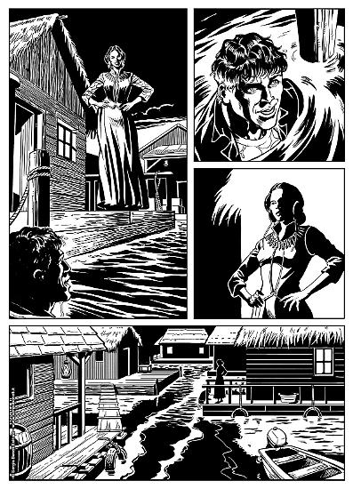 Mister No Preview 2020 - Art by Massimo Cipriani.