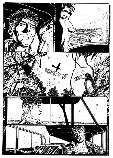 Mister No Preview 2020 - Art by Marco Foderà.