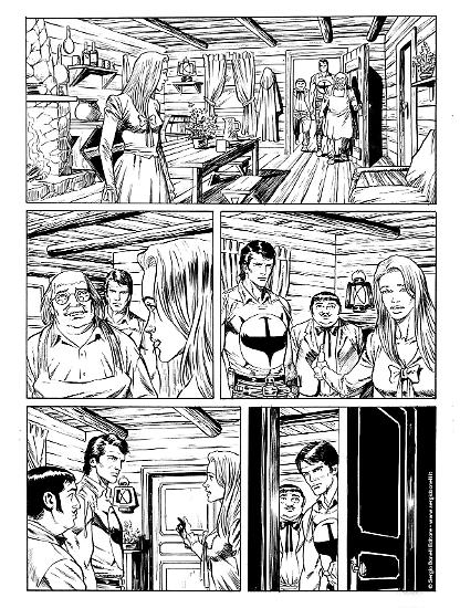 Zagor Preview 2020 - Art by Fabrizio Russo.