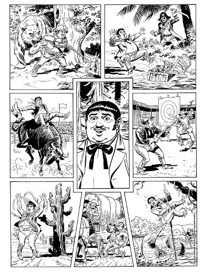Zagor Preview 2020 - Art by Stefano Voltolini.