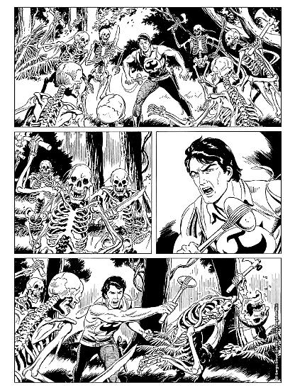 Zagor Preview 2020 - Art by Marco Torricelli.