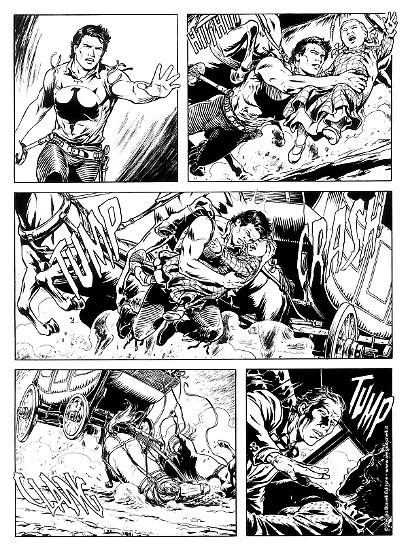 Zagor Preview 2020 - Art by Paolo Bisi.