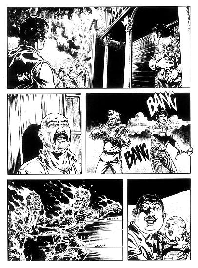Zagor Preview 2020 - Art by Paolo Bisi.