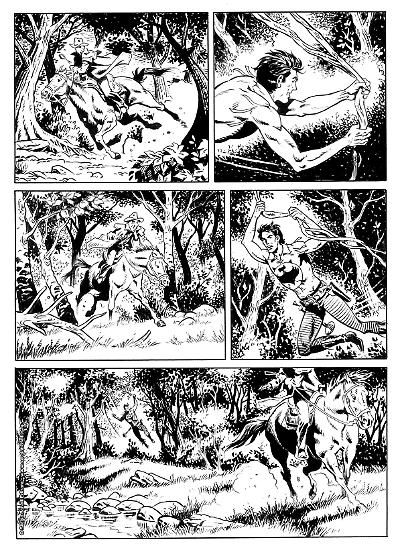Zagor Preview 2020 - Art by Marcello Mangiantini.