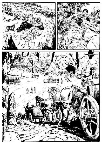 Zagor Preview 2020 - Art by Marcello Mangiantini.