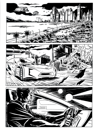 Preview Nathan Never 2020 - Art by Emanuele Boccanfuso.