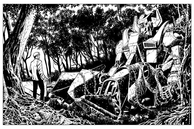 Preview Nathan Never 2020 - Art by Sergio Giardo.