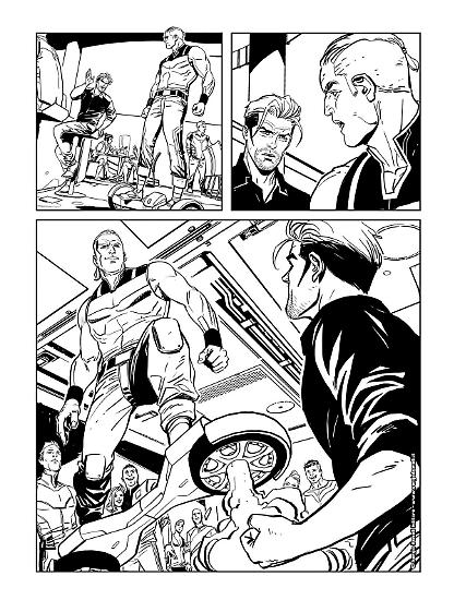 Preview Nathan Never 2020 - Art by Luca Maresca.