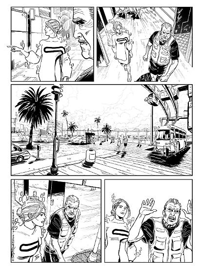Preview Nathan Never 2020 - Art by Elena Pianta.