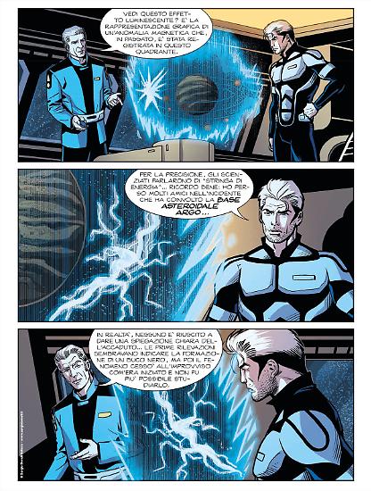 Preview Nathan Never 2020 - Art by Sergio Giardo, colors by Romina Denti.