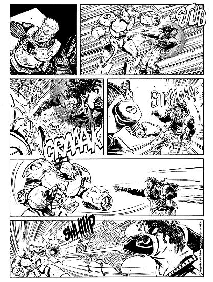 Preview Nathan Never 2020 - Art by Silvia Corbetta.