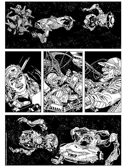 Preview Nathan Never 2020 - Art by Ivan Calcaterra.