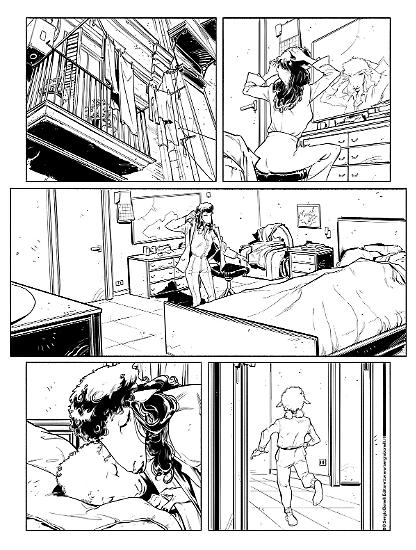 Preview I Bastardi di Pizzofalcone 2020 - Art by Carmelo Zagaria.