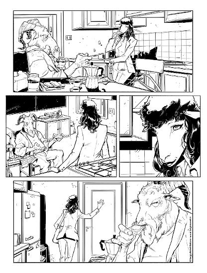 Preview I Bastardi di Pizzofalcone 2020 - Art by Carmelo Zagaria.