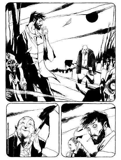 Dylan Dog 2020 - Art by Francesco Dossena.