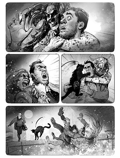 Dylan Dog 2020 - Art by Emiliano Tanzillo.