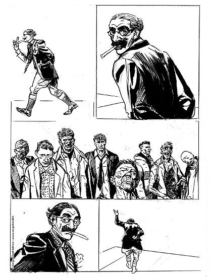 Dylan Dog 2020 - Art by Carlo Ambrosini.